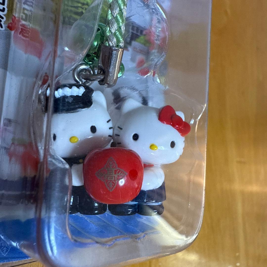 【非売品】キティちゃん　甲府一高　ストラップ