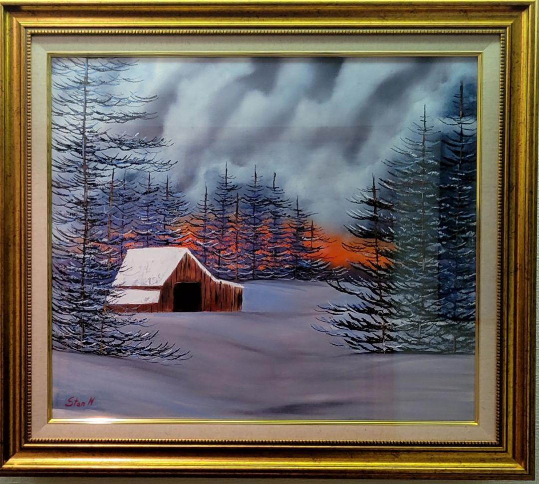 絵画 In the midst of winter