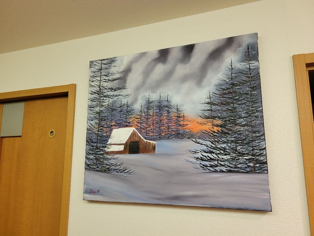 絵画 In the midst of winter