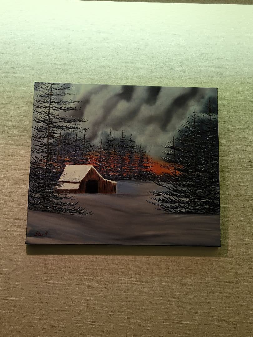 絵画 In the midst of winter