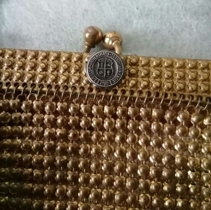 アンティーク　メッシュ　アールデコ　婦人パーティーバック　パース　アメリカ