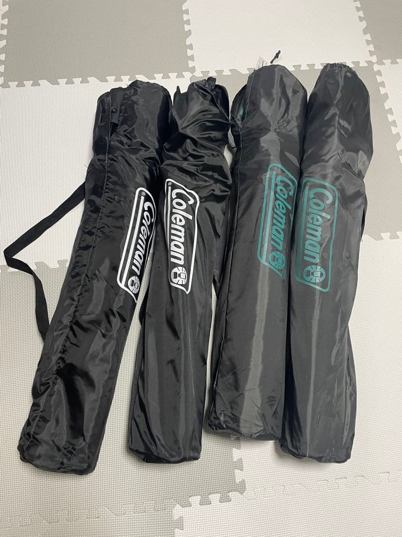 コールマン アームチェア 黒2脚 灰色2脚