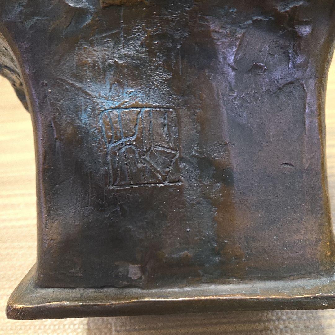 J.S.バッハ ブロンズバスト像　バッハ像（プロンズ風樹脂製）