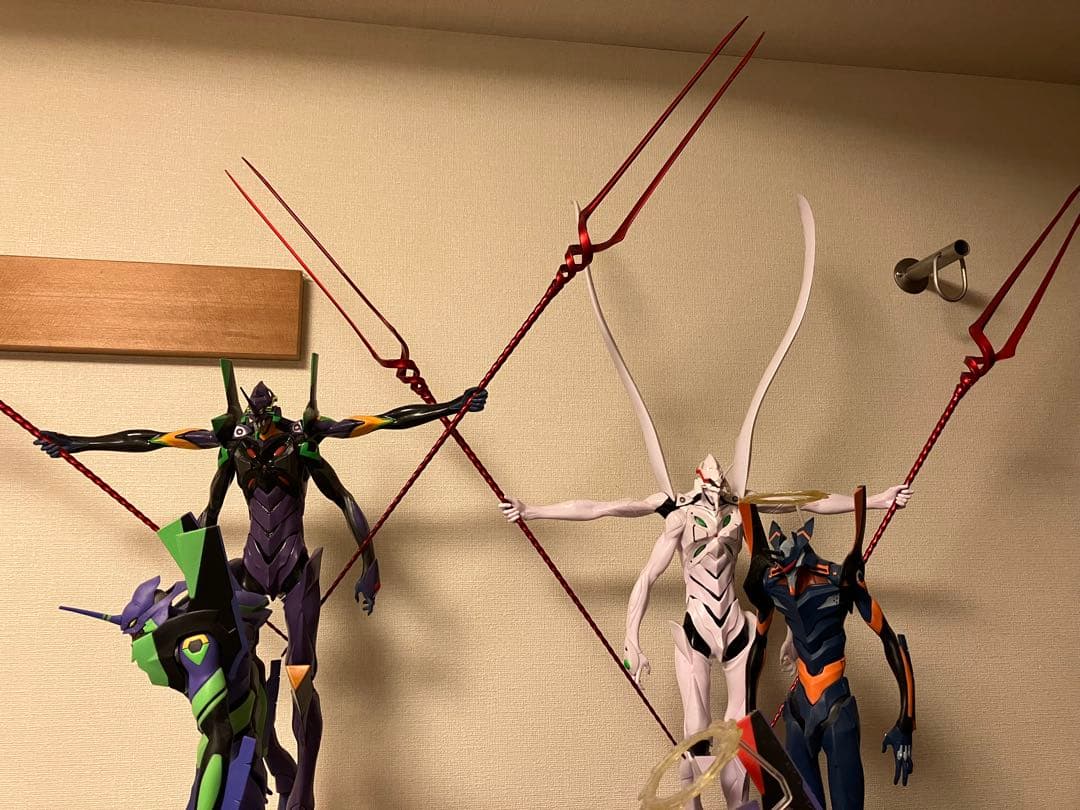 エヴァンゲリオン トライデント付きフィギュアセット