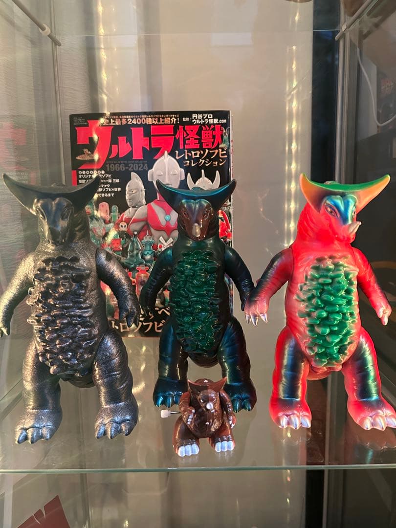 ゴモラ　ソフビ　スタンダードサイズ　マルサン　ブルマァク　当時物