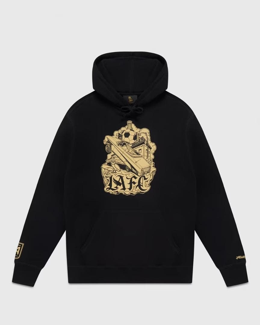 MC OVO MLS LOS ANGELES FC HOODIE BLACK 黒