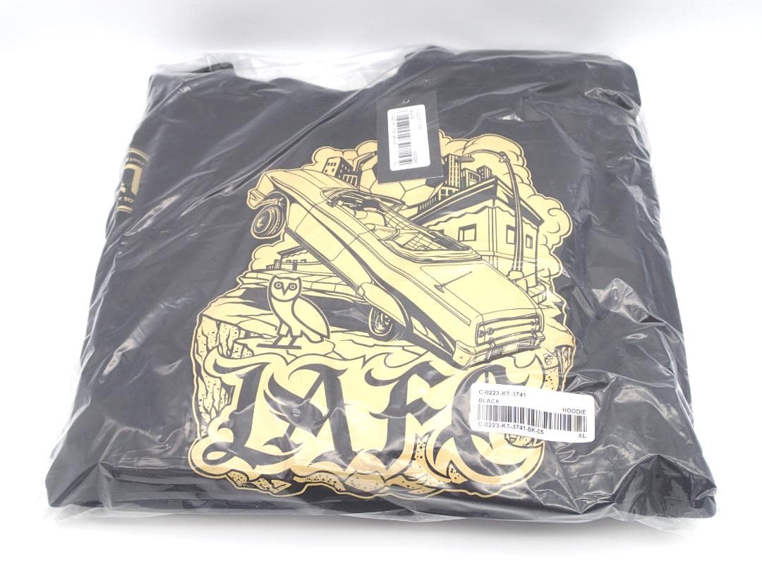MC OVO MLS LOS ANGELES FC HOODIE BLACK 黒