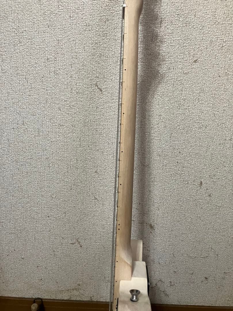 ノーブランド　テレキャスタータイプ　レフティ　エレキギター　塗装無し