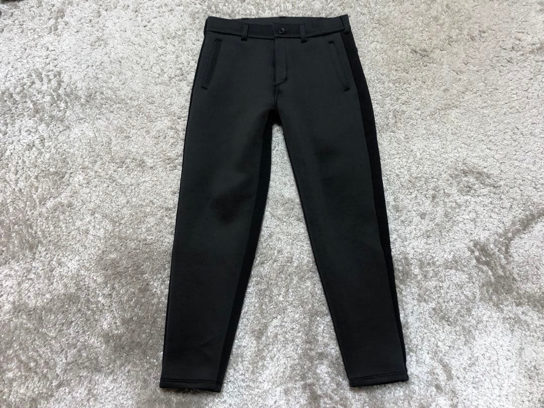 muta MARINE⚫︎ムータマリン⚫︎バック刺繍ボンディングパンツ4ブラック