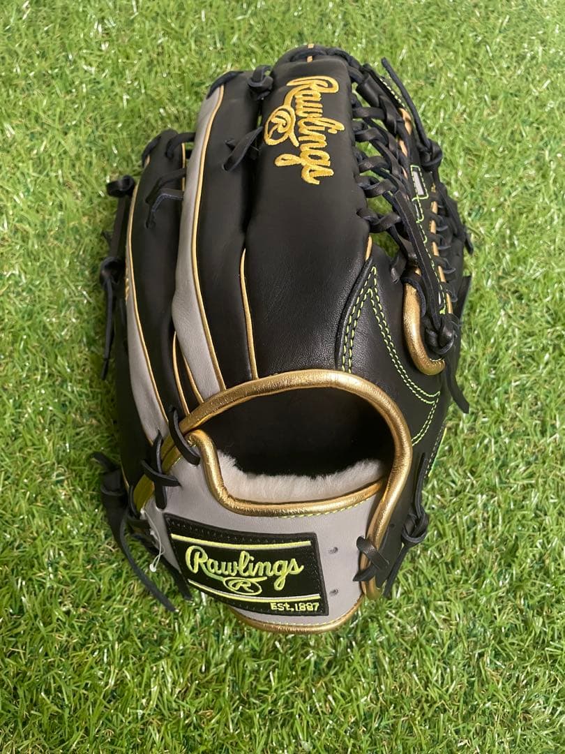 新品　Rawlings 軟式 HOH Wizard #01 外野手用　ブラック