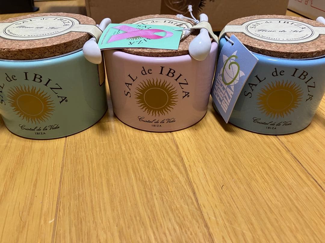 イビザ島　高級塩　三種セット