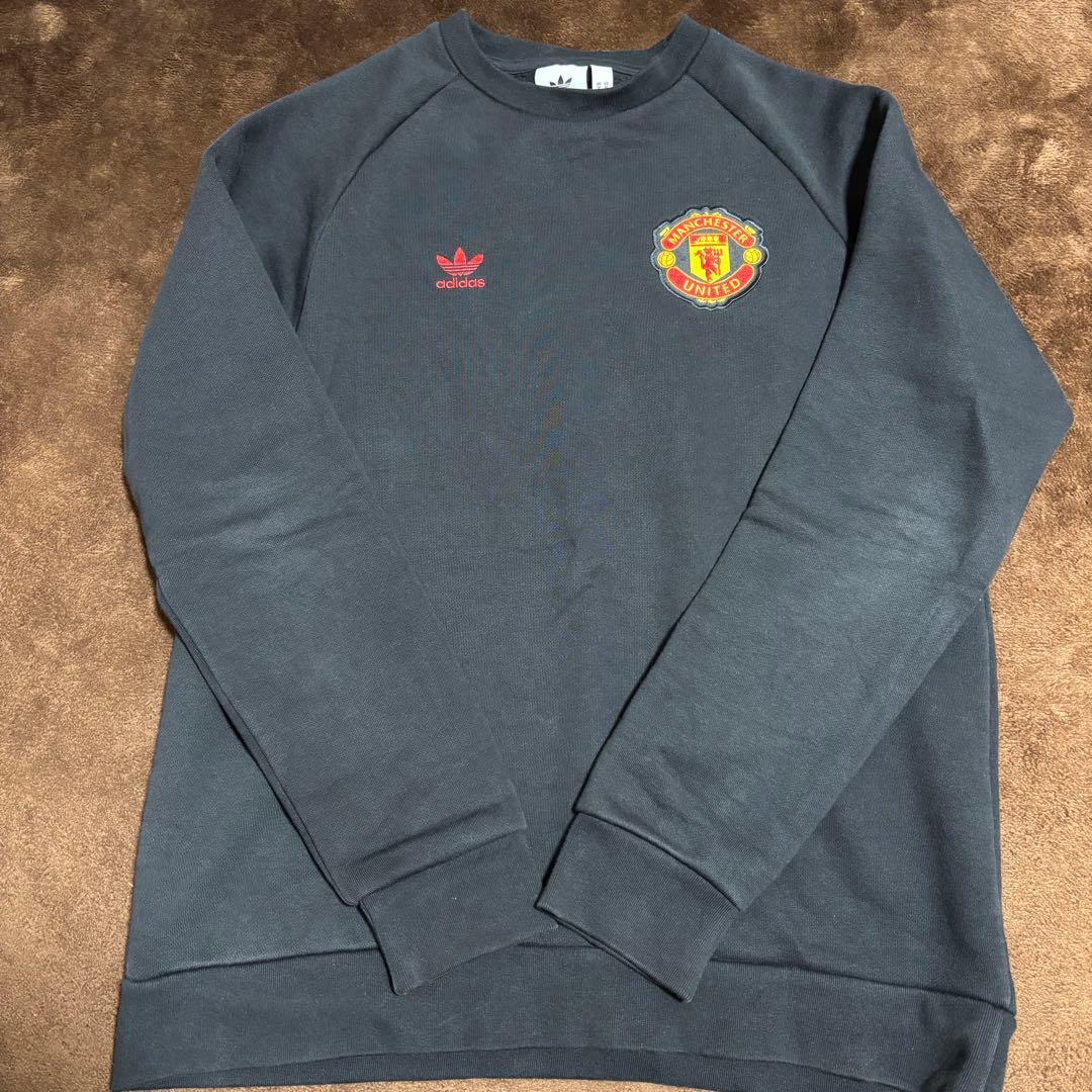 【入手困難】アディダス　マンチェスターユナイテッド/スウェットシャツジャージ