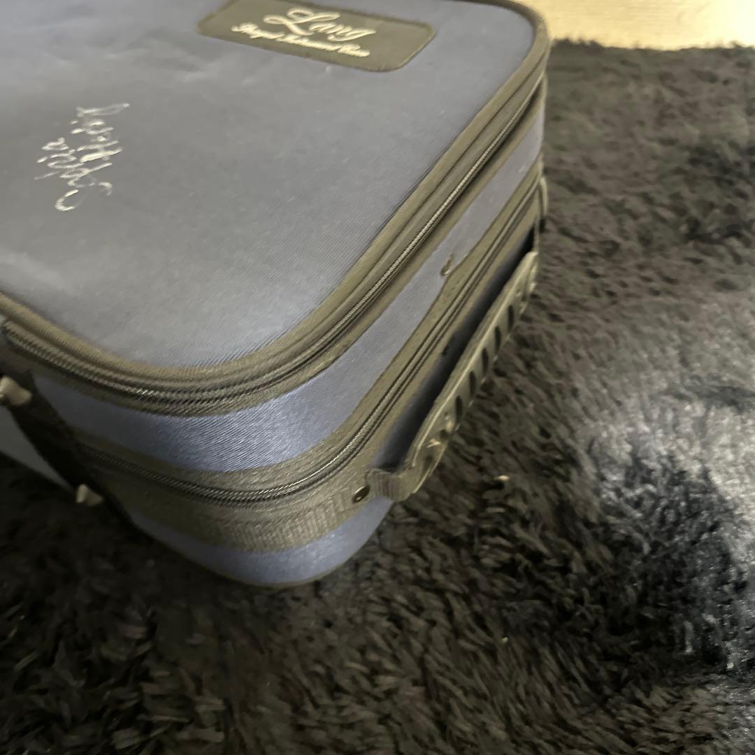 Lang バイオリンケース 4/4サイズ 弦楽器 ハードケース 金具 湿度計