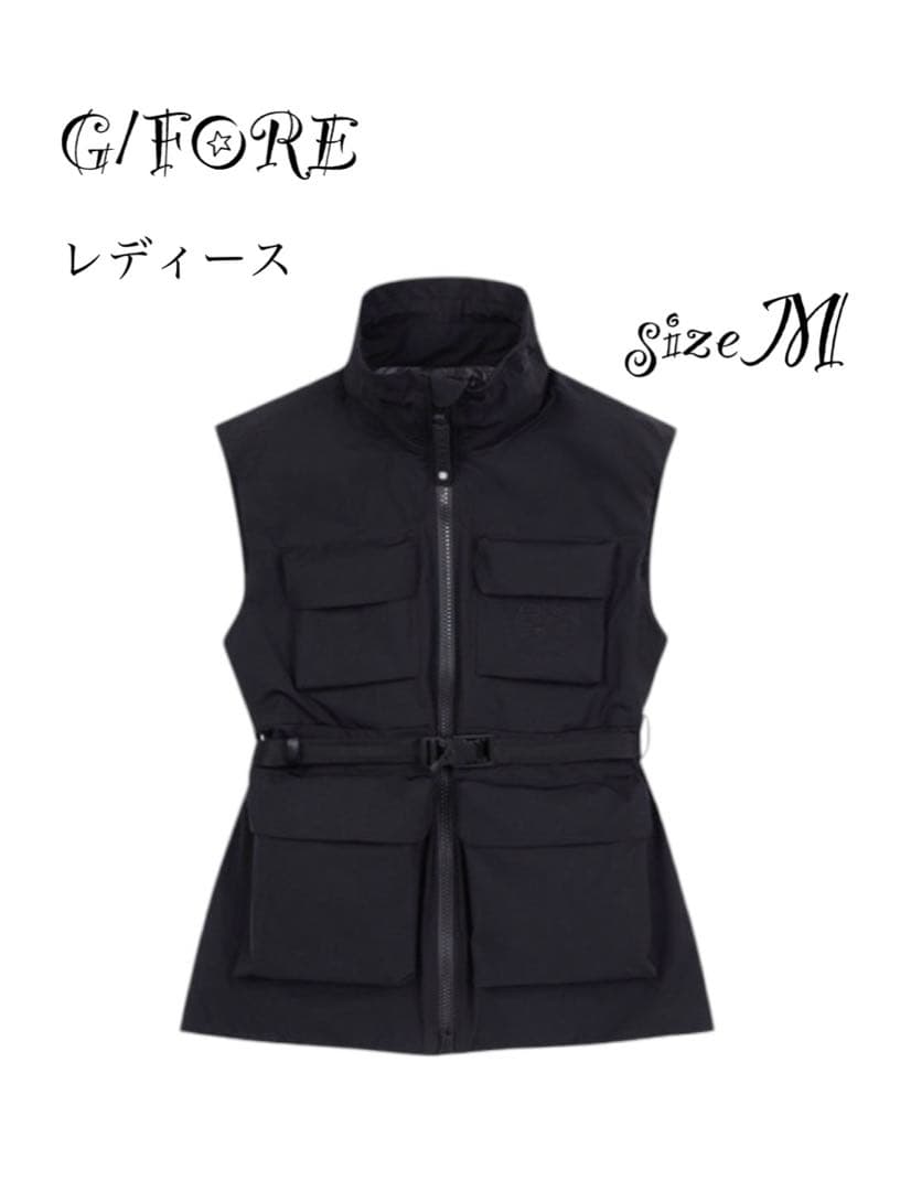 新作G/FORE韓国ジーフォアレディース ロングベスト sizeM