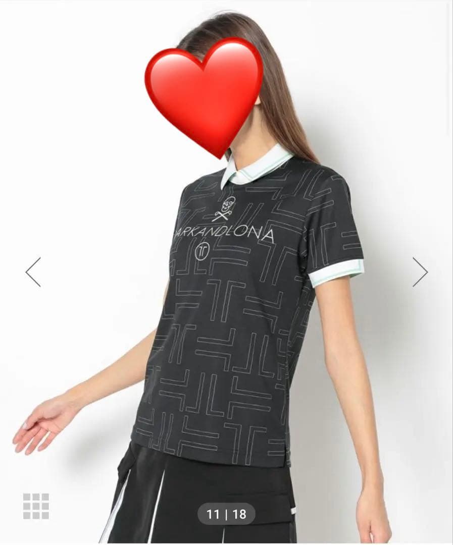 マークアンドロナ　ポロシャツ Tライン　シリーズ MARK＆LONA