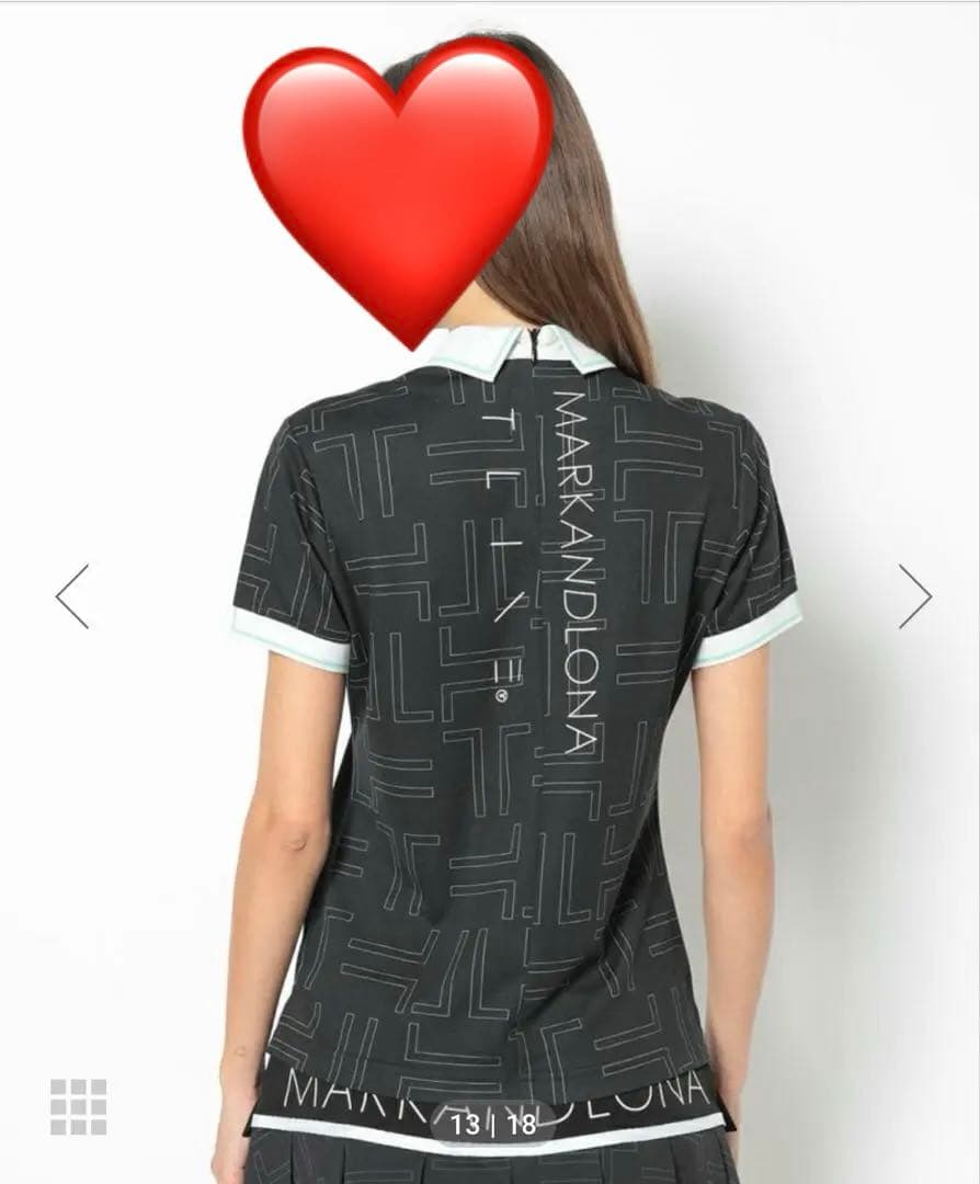 マークアンドロナ　ポロシャツ Tライン　シリーズ MARK＆LONA