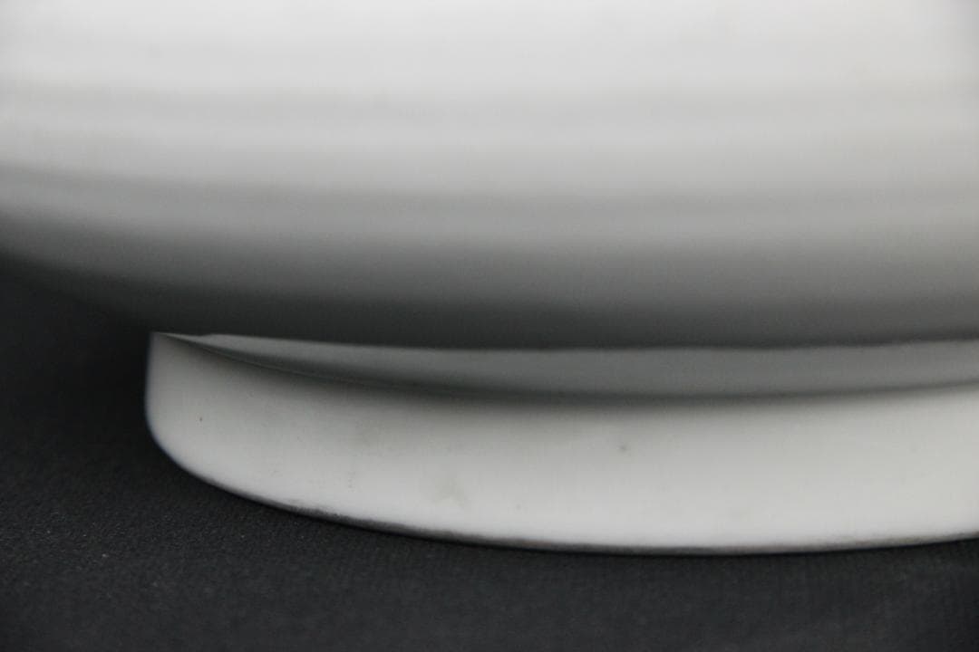 時代物 唐物　白磁　水指　蓋付　李朝白磁 NX23-7