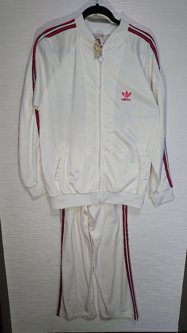 アディダスジャージ セットアップ Mサイズ表記