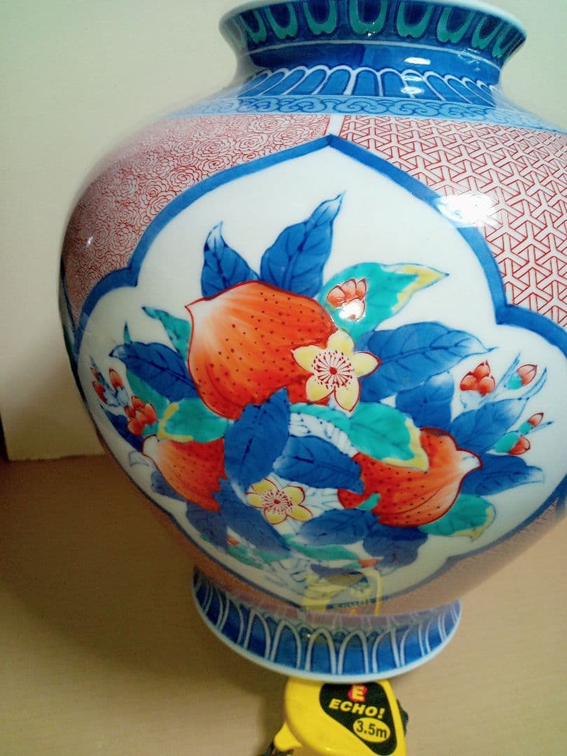 色鍋島桃絵松右衛門の作品です写真１７枚です