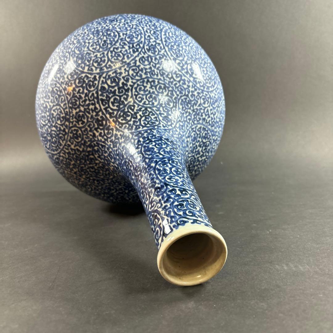 120 セール　唐草　花瓶　徳利　伊万里　有田　九谷　鍋島