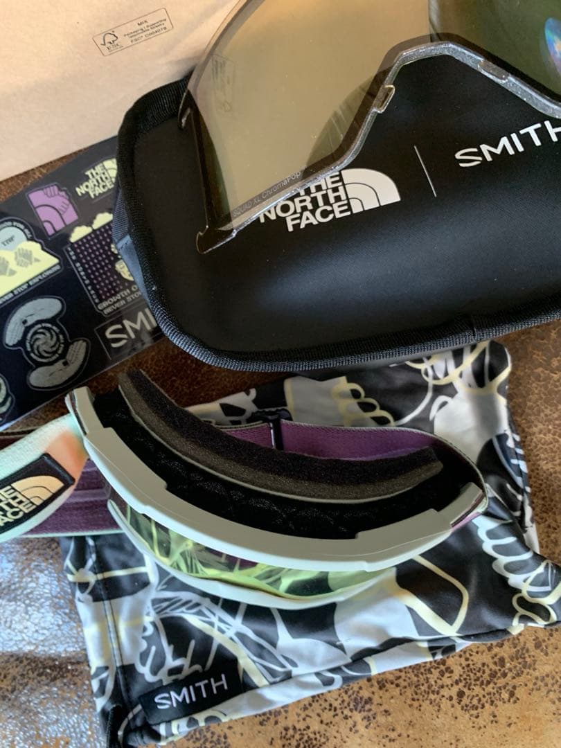 THE NORTH FACE × SMITH コラボゴーグルSQUAD XL