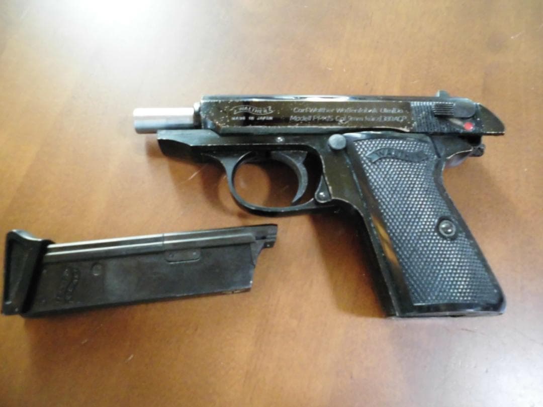 マルゼン ワルサーPPK/S ブラックメタルGBBプラスチック製