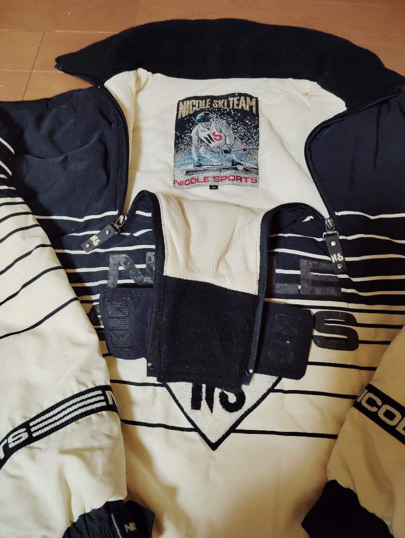 NICOLE SPORTS 　ヴィンテージ　スキーウェア　ボート　上下セット　М
