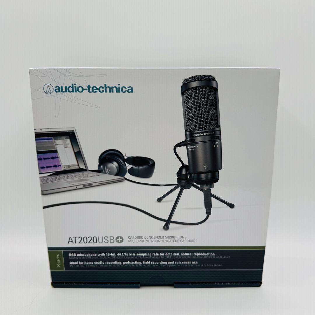 【未使用】audio-technica AT2020USB+ コンデンサーマイク
