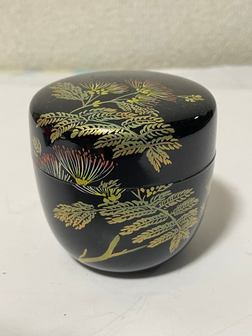 茶道具　木製　中棗