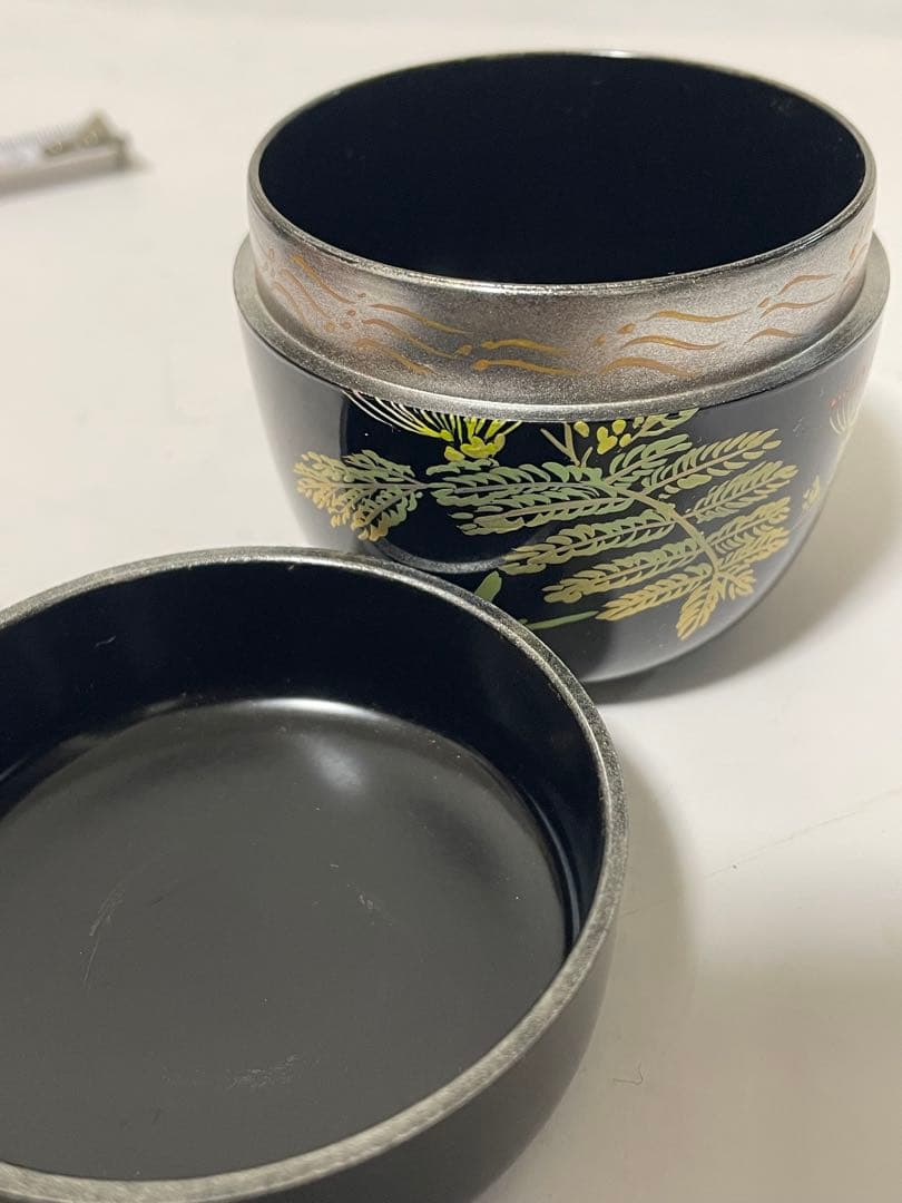 茶道具　木製　中棗