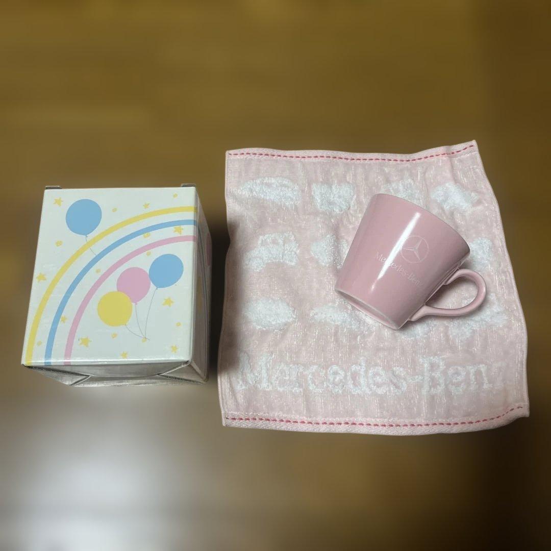 Mercedes-Benz ぬいぐるみ マウス　カップ　ミニタオル