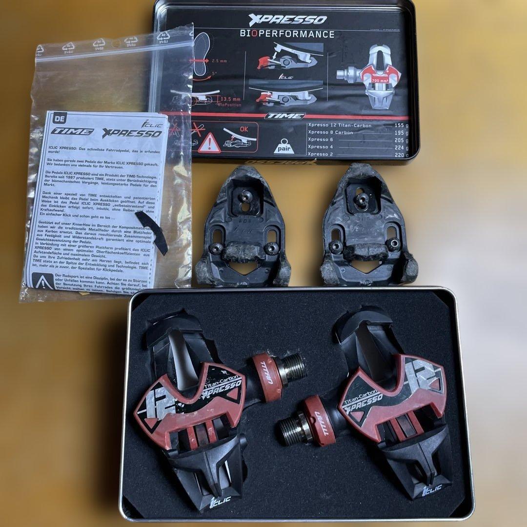 TIME XPRESSO12 ビンディングペダル クリート付き