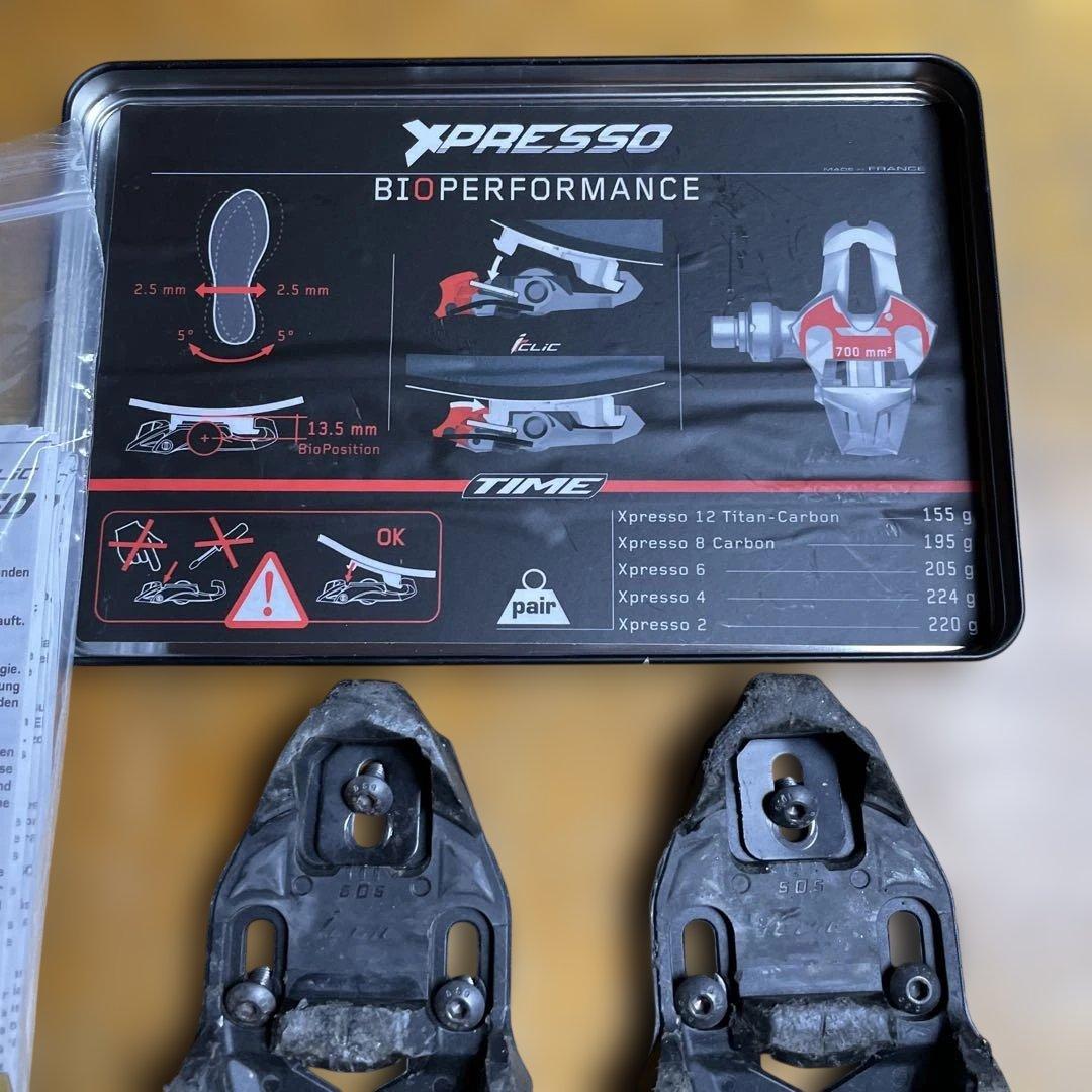 TIME XPRESSO12 ビンディングペダル クリート付き