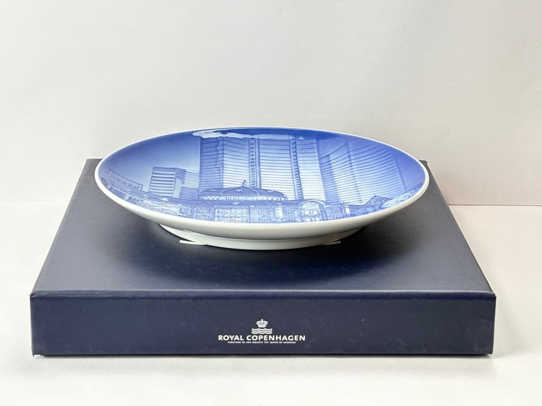 ロイヤルコペンハーゲン ヘリテージプレート2020年『東京駅』 C−2671