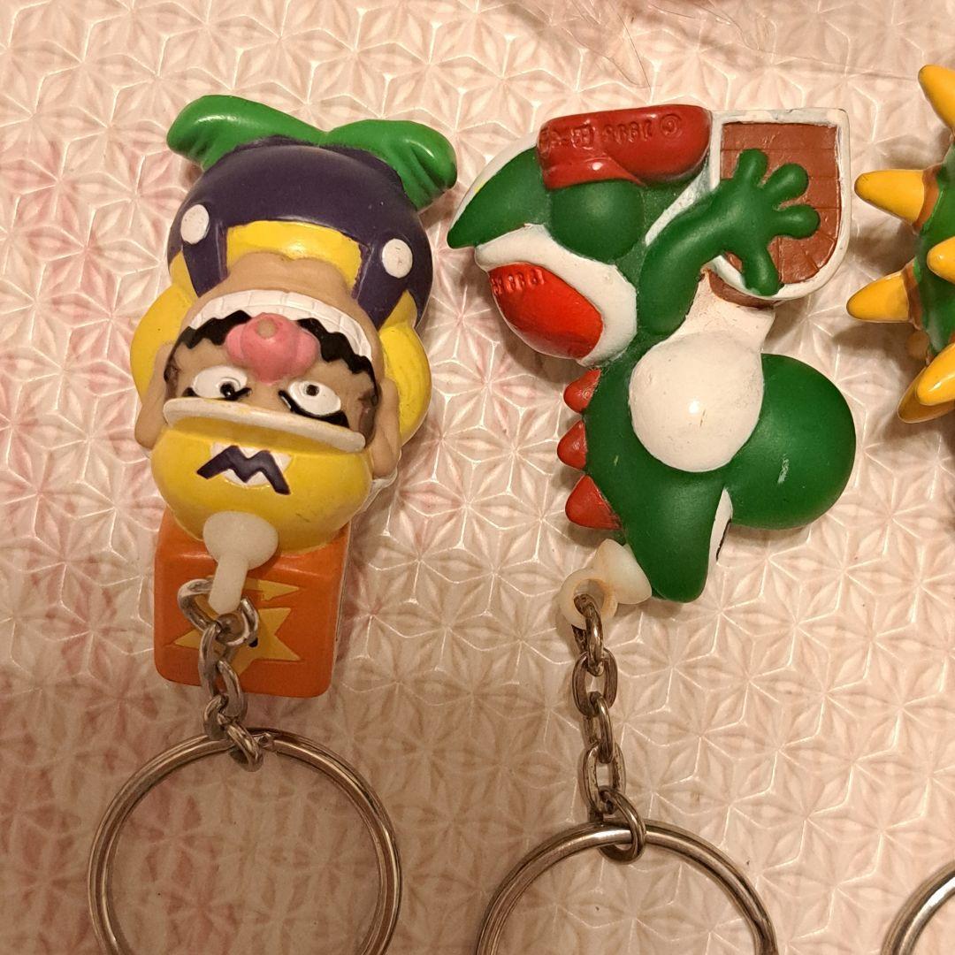 スーパーマリオ　キャラクター　 キーホルダーセット　平成レトロ　ビンテージ