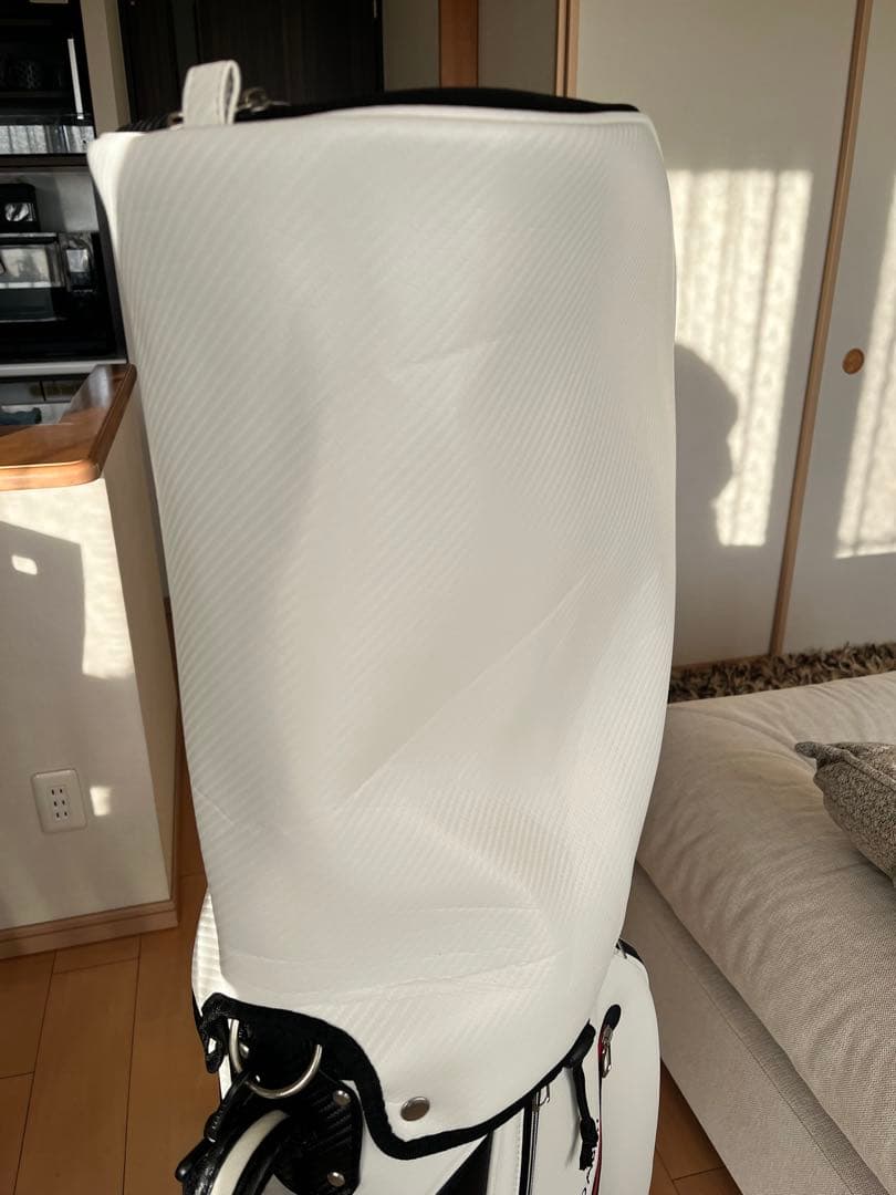 展示品超美品adabat アダバット カートキャディバッグ　ホワイト　9型　軽量