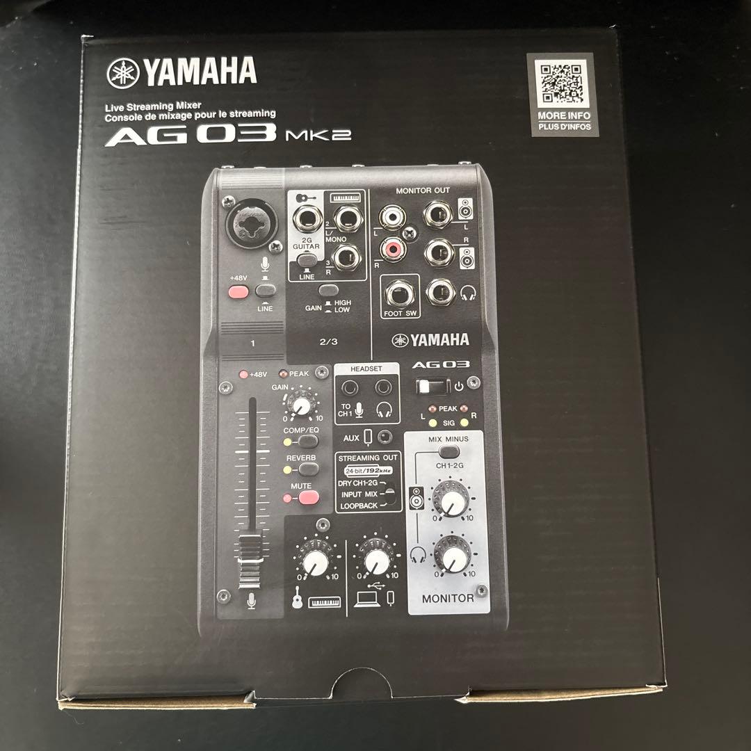 らーさま専用 Yamaha AG03 MK2 ライブストリーミングミキサー