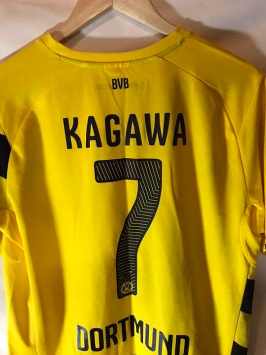 正規品 PUMA ボルシア・ドルトムント「7」香川真司 半袖 M ユニフォーム