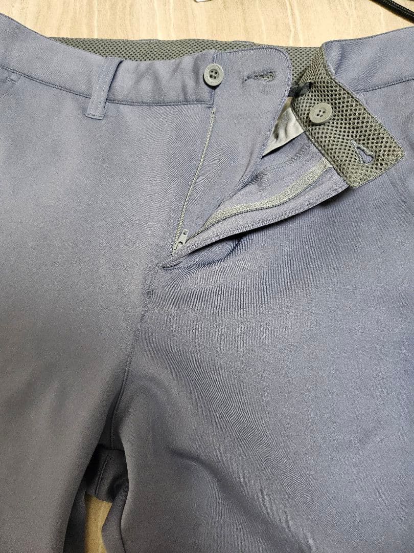 ブリーフィング　サイドロゴパンツ　グレー