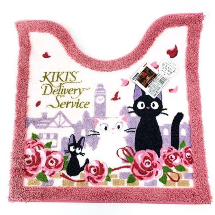 ジブリ　魔女の宅急便　ジジ　リリー　トイレマットセット　新品