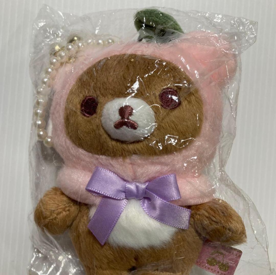 チャイロイコグマ　コリコグジュエルチェリーテーマ ぶらさげぬいぐるみ リラックマ