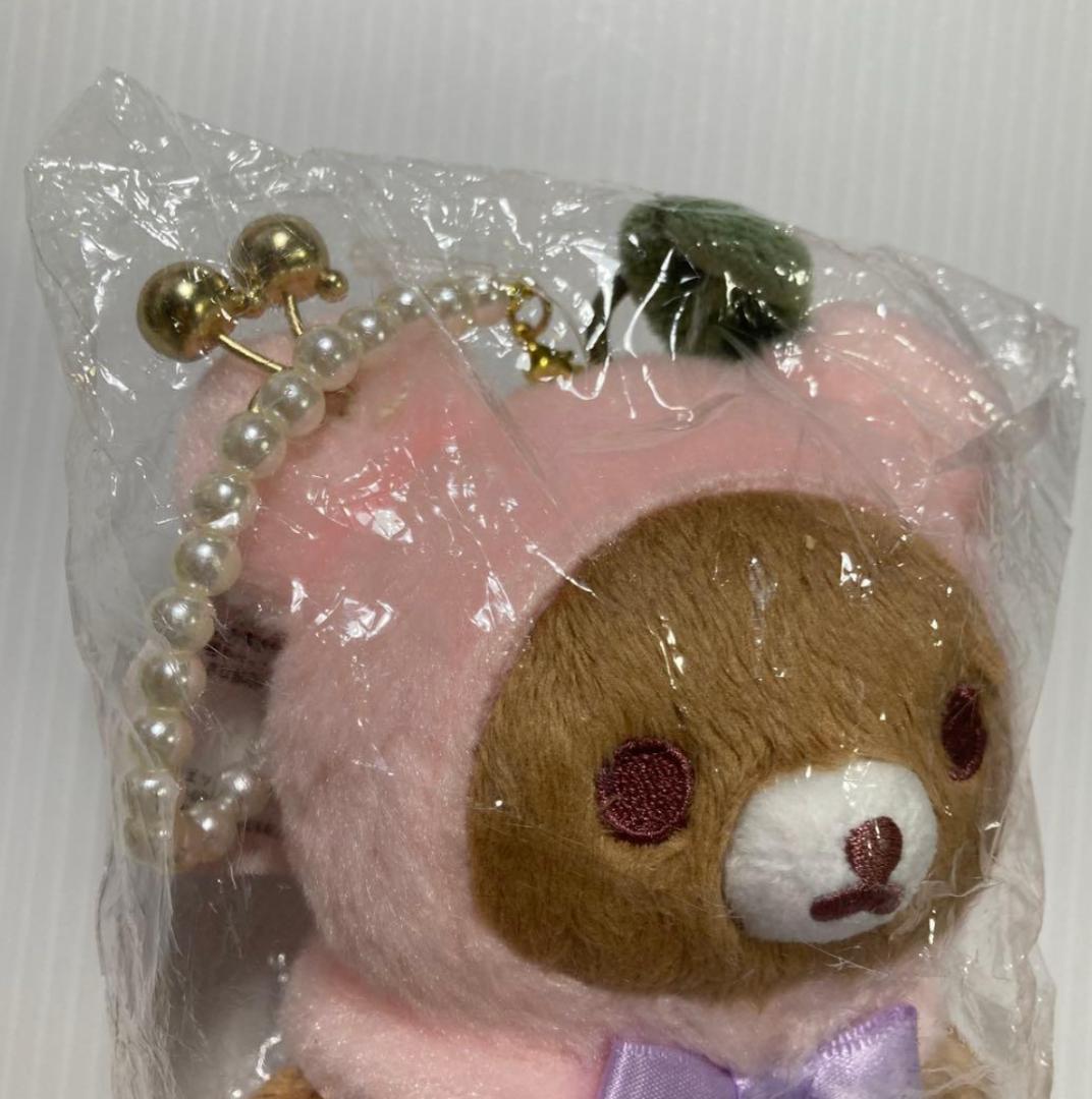 チャイロイコグマ　コリコグジュエルチェリーテーマ ぶらさげぬいぐるみ リラックマ