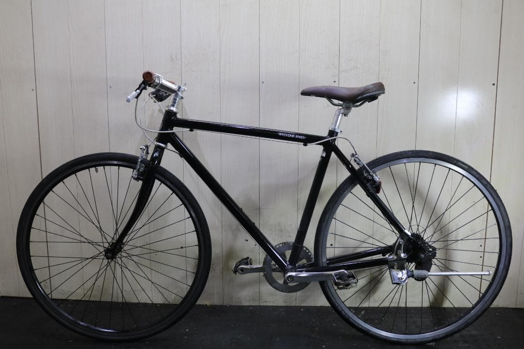 あさひ製WEEKEND アルミ 700C シマノ7速 510mm 黒 クロス