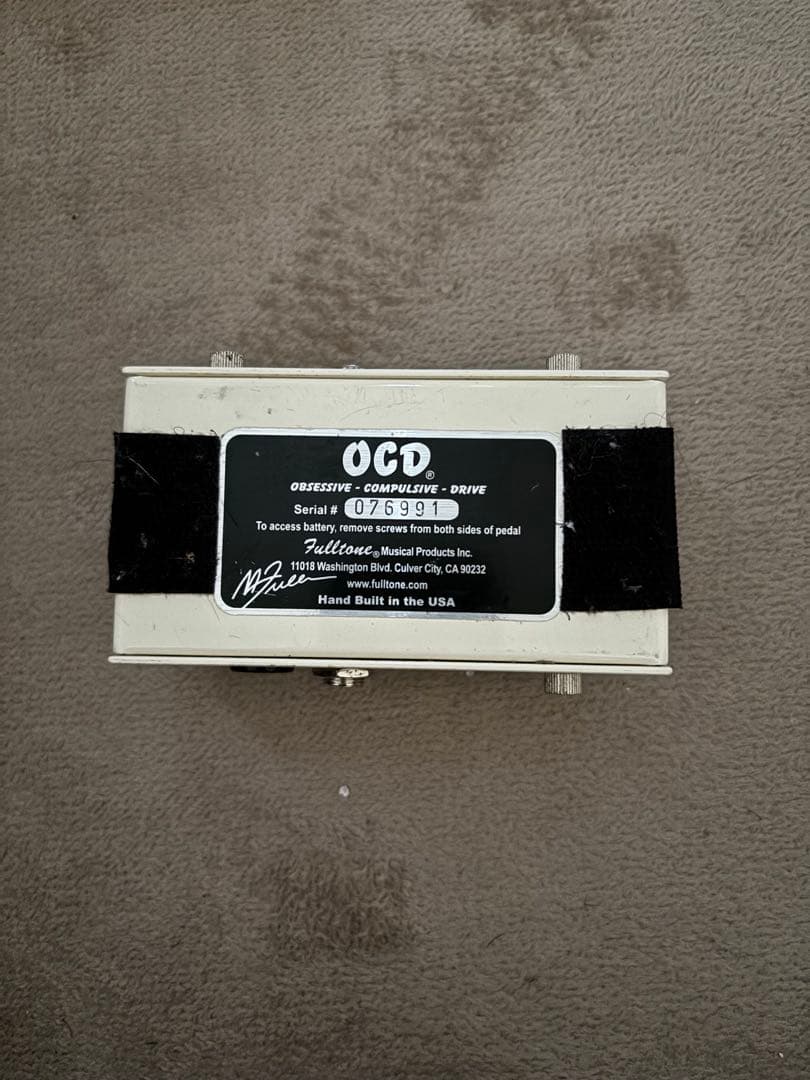 ギター Fulltone OCD V1.6