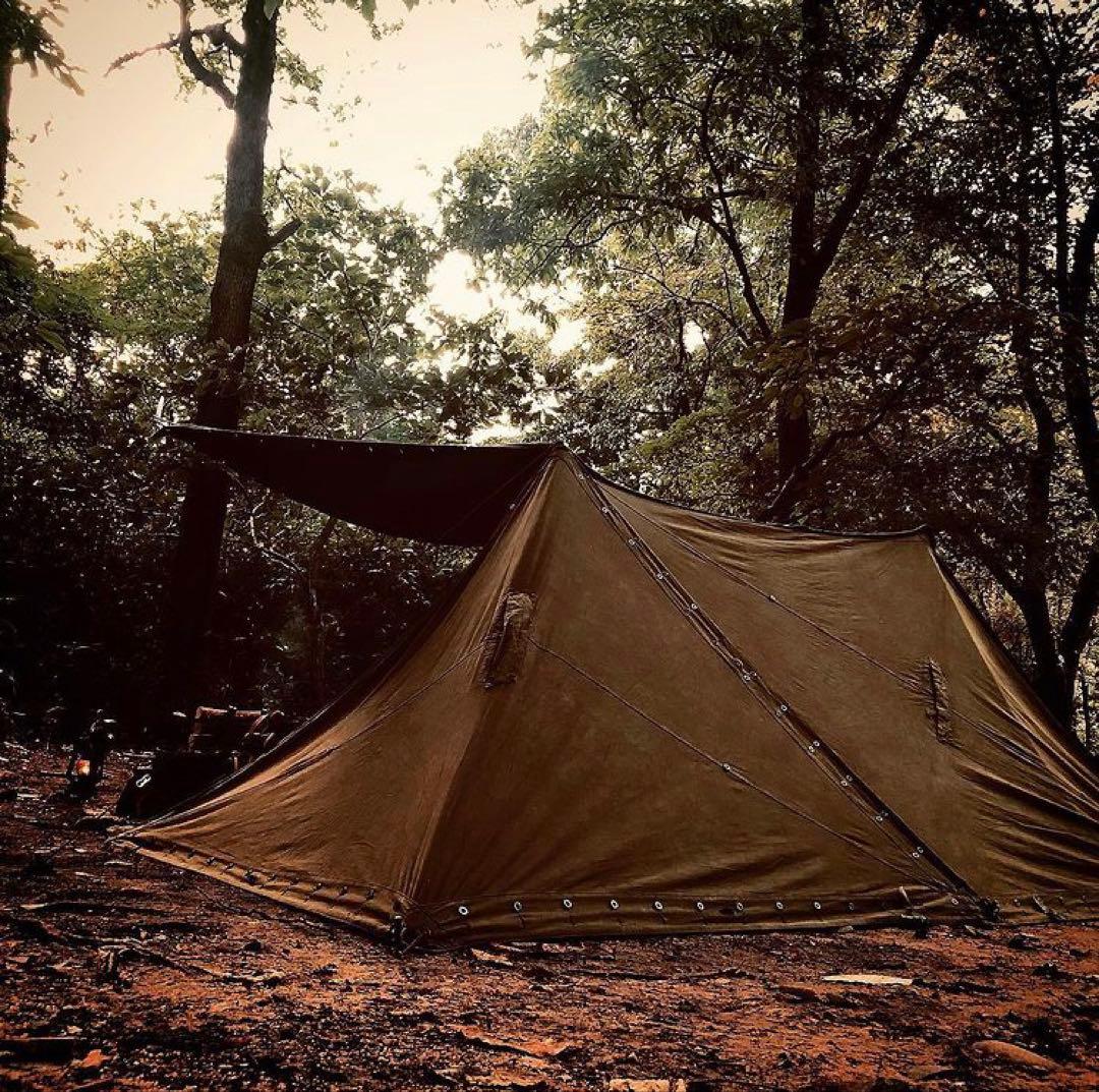 【軍幕屋】希少★ノルウェー軍テント★軍余剰品★4枚組