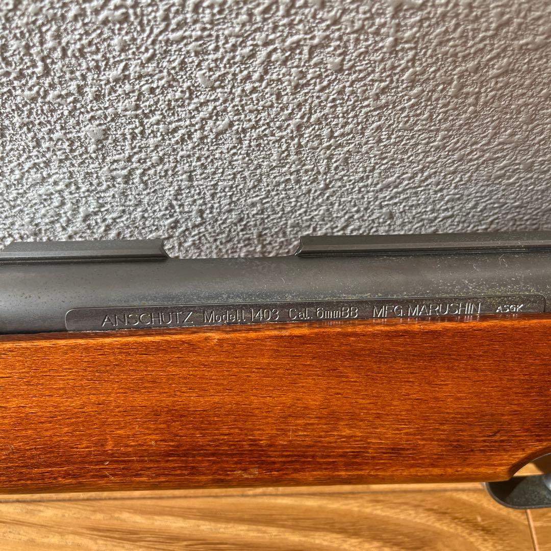 Marushin マルシン アンシュッツ ANSCHUTZ M1403 木製 銃