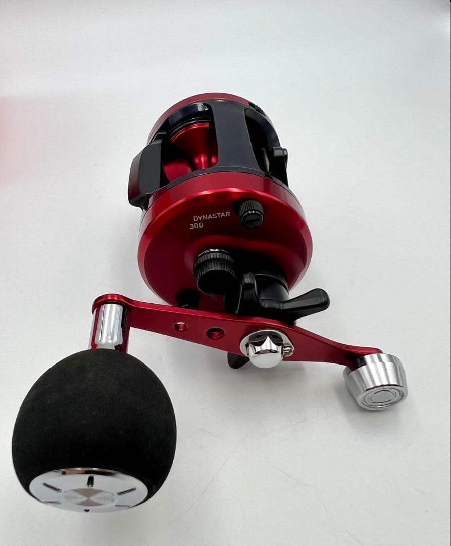 ダイワ daiwa 17ダイナスター 300 両軸リール 美品