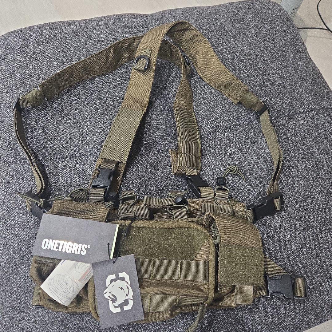 ONETIGRIS ハーネス オリーブドラブ