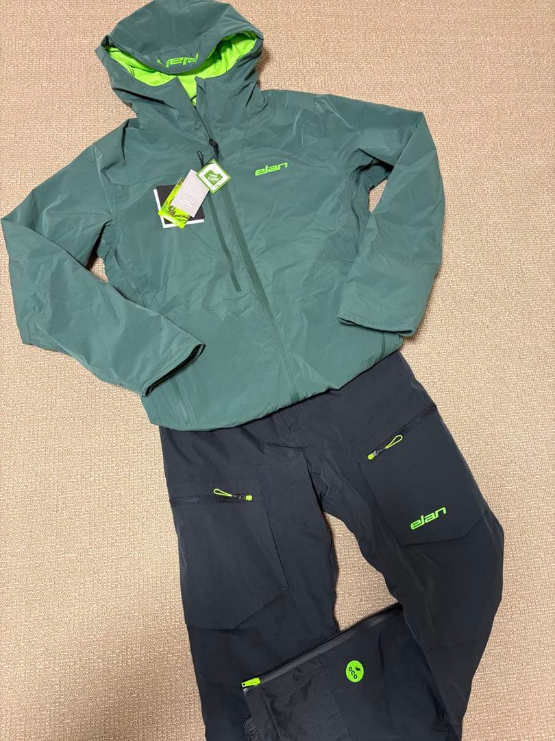 elan スキーウェア / 上下セット　ゴールドウィン　デサント
