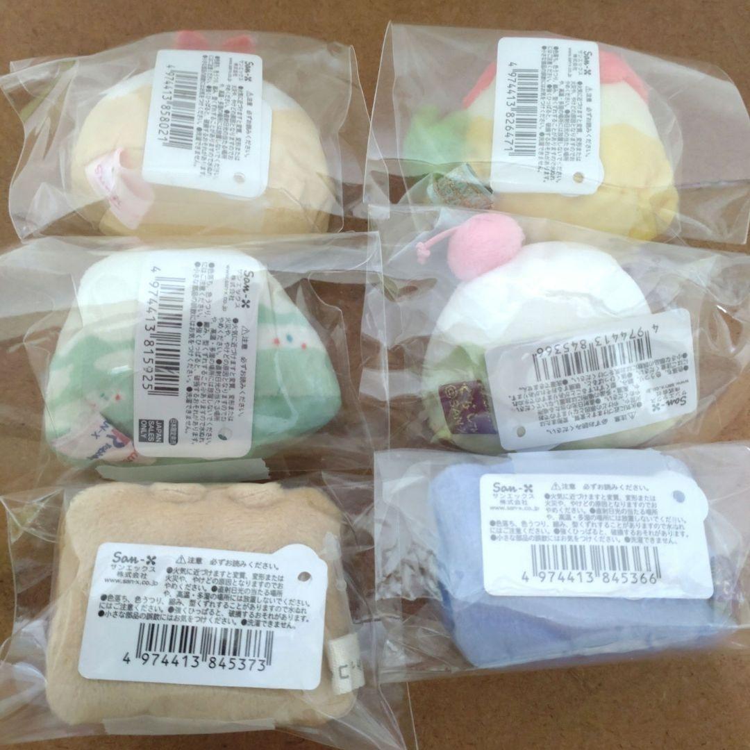 【新品・未開封】すみっコぐらし てのりぬいぐるみ やま 6個セット